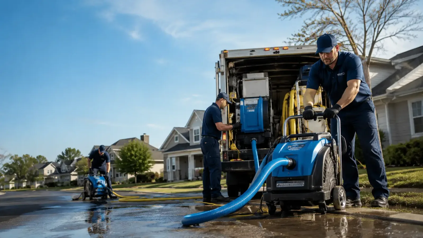 Flood Damage Cleanup in Cherry Fork, OH